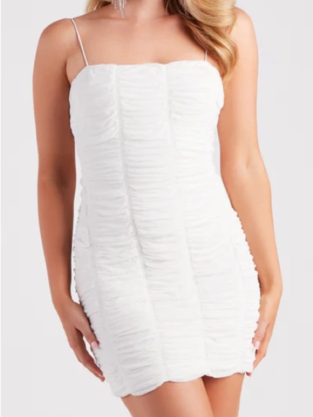 Windsor All About That Mesh Bodycon Dress